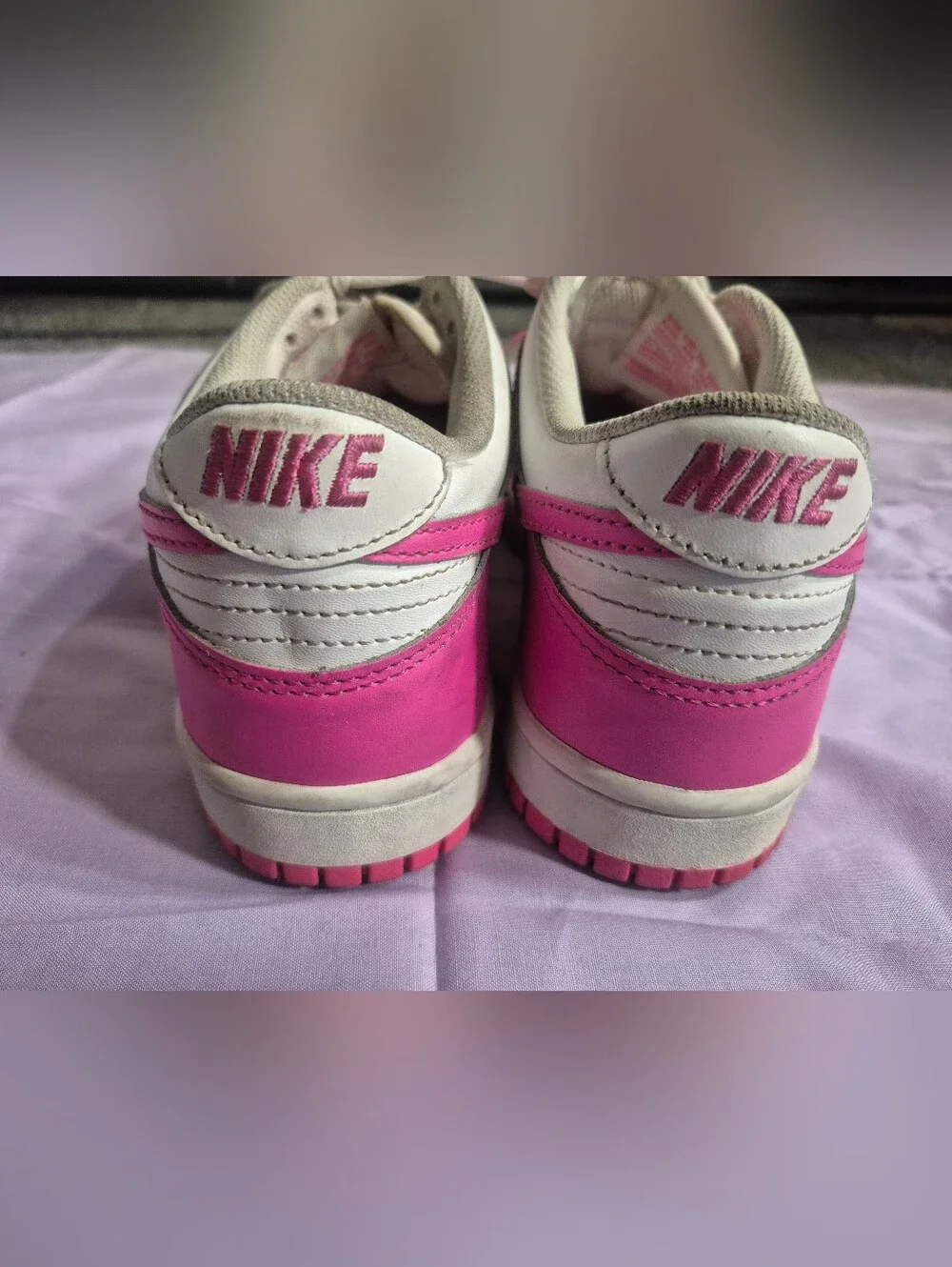 Youth nike dunk low active fuchsia
